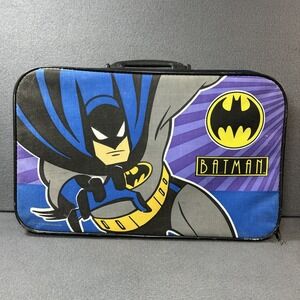 Vintage 1992 Batman DC Comics Suitcase Carry-On Collectible Retro Luggage
